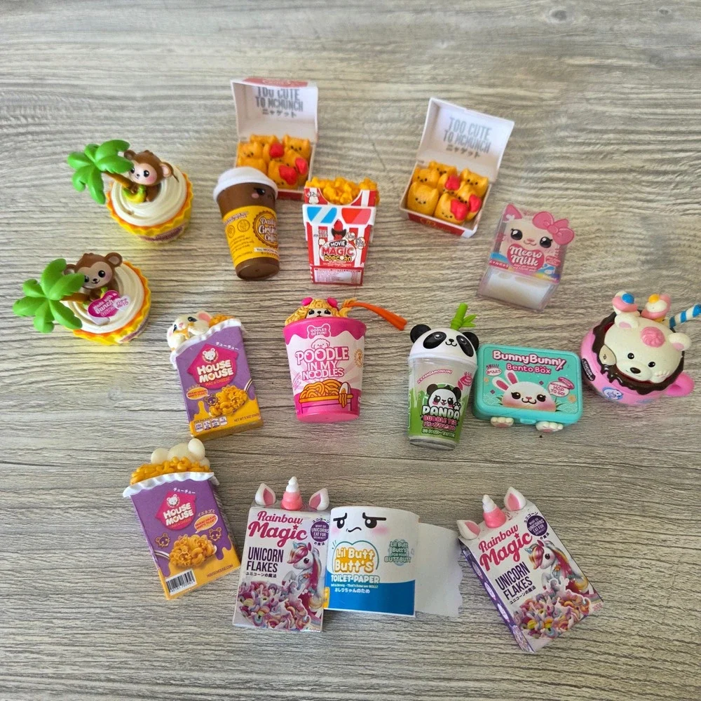 Zuru Mini Brands Kawaii Food Lot Multicolor Miniature Collectibles Unisex Mini